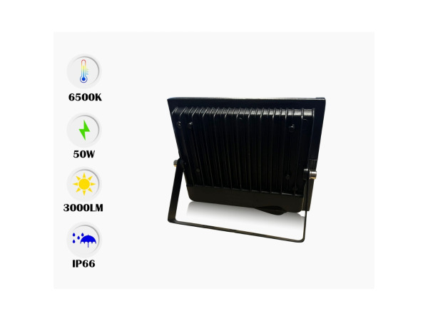 6x 6 x LED Schijnwerper MINI 50W – 6500K – IP65 – MINIONS-50 – foto 3 – kavel bij XL Auctions