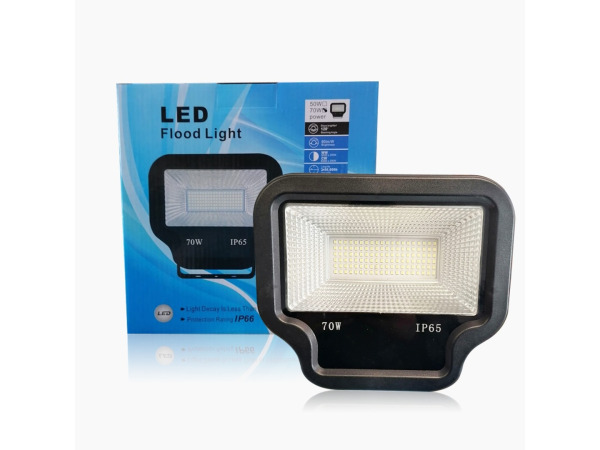 6x 6 x LED Schijnwerper 50W – 6500K Koud Wit – IP65 – WARD-50 – foto 4 – kavel bij XL Auctions