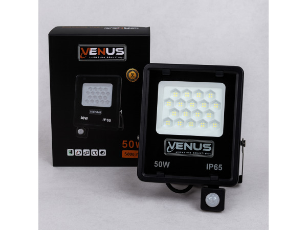 10x 10 x LED Schijnwerper 50W met Bewegingssensor – 6500K – foto 5 – kavel bij XL Auctions