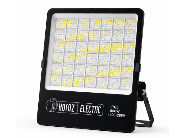 2x 2 x LED Schijnwerper 600W – 6400K – Zwart – BORNEO-600 – kavel bij XL Auctions