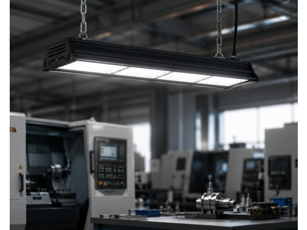 6x 6 x Industriële LED Hanglamp 200W – 6400K – PYRAMID-200 – kavel bij XL Auctions