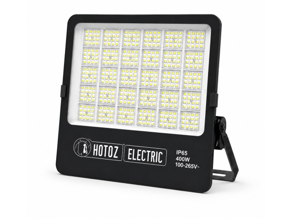 2x 2 x LED Schijnwerper 400W – 6400K – Zwart – BORNEO-400 – foto 3 – kavel bij XL Auctions