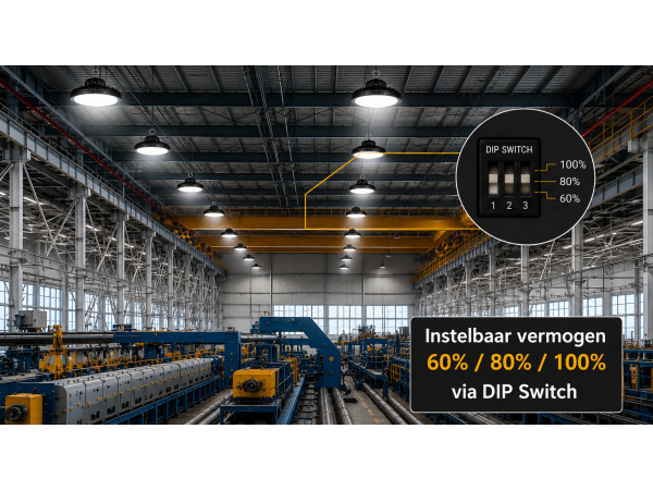 5x 5 x LED UFO Highbay PRO 150W – WEB-150 – foto 3 – kavel bij XL Auctions
