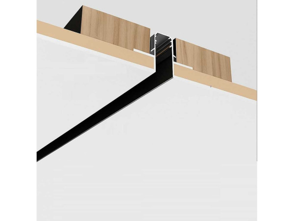 10x 10 x Inbouw Magnetische Rail – 20mm – 48V – 3 Meter – Zwart – kavel bij XL Auctions
