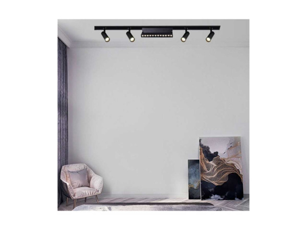 4x 4 x Lineaire LED Spot voor Magnetische Rail – 12W – Alfa – foto 4 – kavel bij XL Auctions