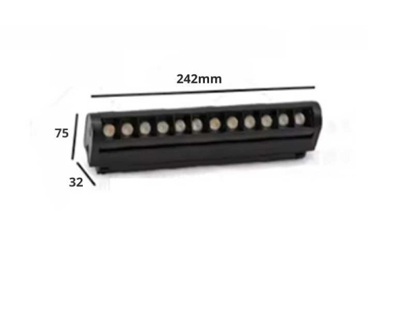 4x 4 x Lineaire LED Spot voor Magnetische Rail – 12W – Libra – foto 4 – kavel bij XL Auctions