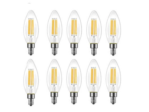 100x 100 x LED Filamentlamp C35 – 6W – E14 – Dimbaar – 2700K – foto 3 – kavel bij XL Auctions