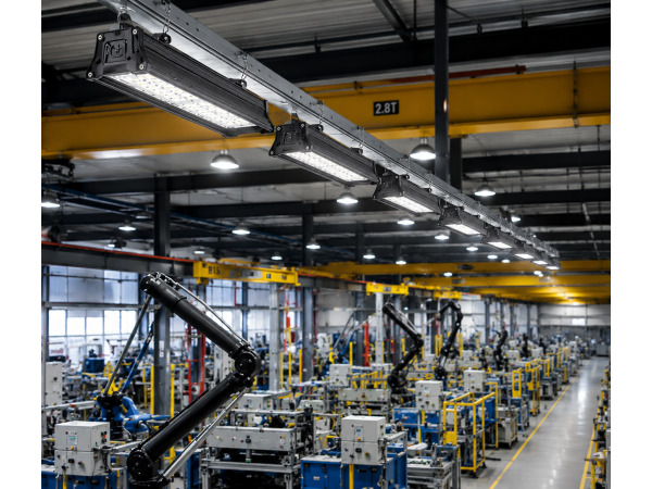 6x 6 x Industriële LED Hanglamp 100W – 6400K – PYRAMID-100 – foto 4 – kavel bij XL Auctions