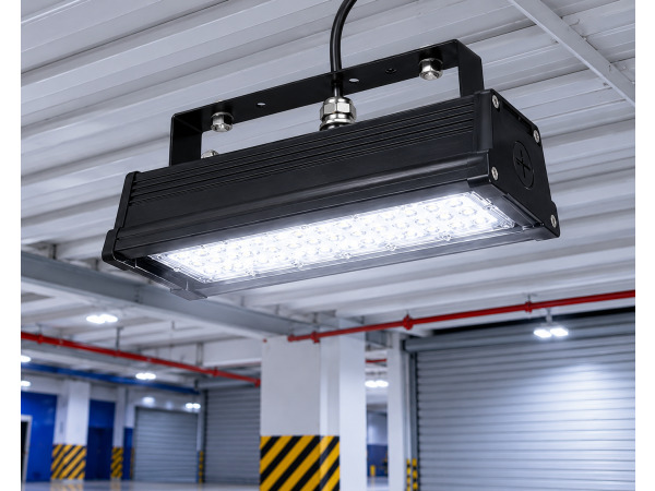 6x 6 x Industriële LED Hanglamp 50W – 6400K – PYRAMID-50 – kavel bij XL Auctions