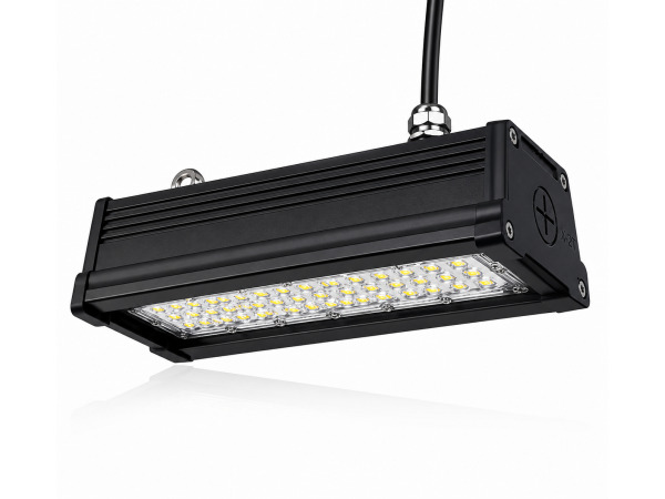 6x 6 x Industriële LED Hanglamp 50W – 6400K – PYRAMID-50 – foto 2 – kavel bij XL Auctions