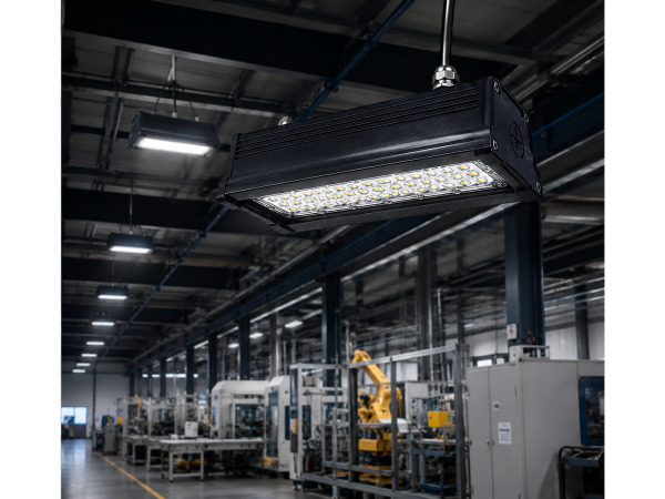 6x 6 x Industriële LED Hanglamp 50W – 6400K – PYRAMID-50 – foto 3 – kavel bij XL Auctions