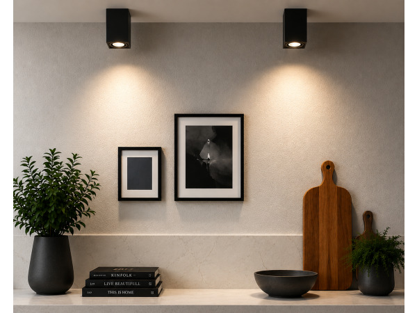 30x 30 x Opbouwspot Armatuur – GU10 – Zwart – IP20 – FREZYA-S – kavel bij XL Auctions