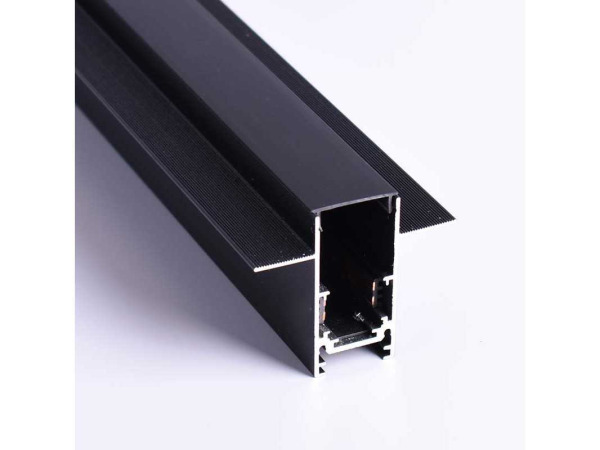 6x 6 x Inbouw Magnetische Rail – 20mm – 48V – 3 Meter – Zwart – foto 3 – kavel bij XL Auctions