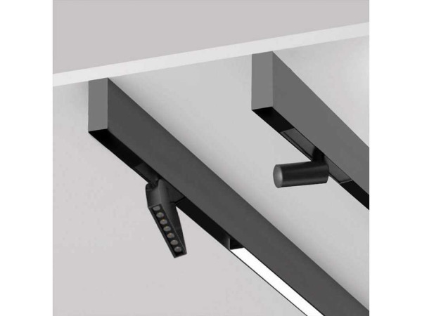 10x 10 x Opbouw Magnetische Rail – 20mm – 48V – 2 Meter – Zwart – foto 5 – kavel bij XL Auctions