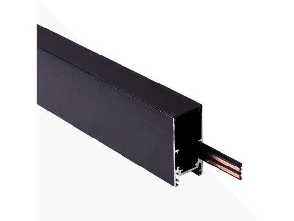6x 6 x Opbouw Magnetische Rail – 20mm – 48V – 2 Meter – Zwart – foto 3 – kavel bij XL Auctions