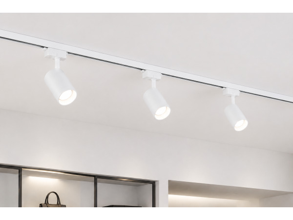 10x 10 x Verlichtingsrail – 2 Meter – Wit – LIGHTING TRACK – foto 2 – kavel bij XL Auctions