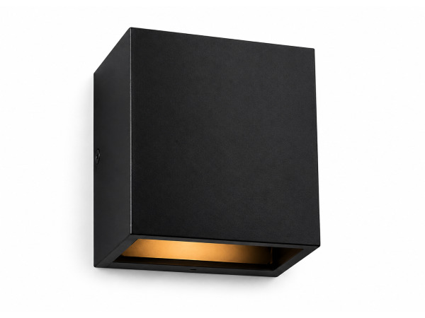 6x 6 x LED Buitenwandlamp – 4W – 4200K – Zwart – IP65 – SEKOYA – foto 2 – kavel bij XL Auctions
