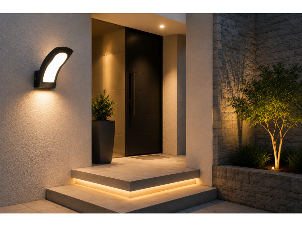 4x 4 x LED Buitenwandlamp – 15W – 4200K – Zwart – IP65 – SUPERB – foto 3 – kavel bij XL Auctions