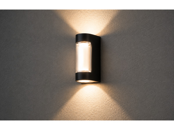 4x 4 x LED Buitenwandlamp – 6W – 4200K – Zwart – VECTOR-6 – foto 3 – kavel bij XL Auctions