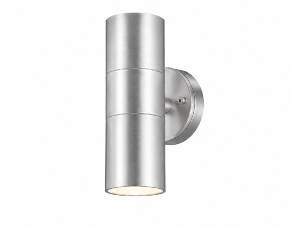4x 4 x Buitenwandlamp Up & Down – Mat Chroom – MANOLYA-2 – foto 2 – kavel bij XL Auctions