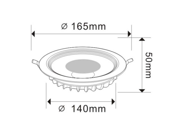 20x 20 x LED Downlight – 15W – 6500K Koud Wit – IP20 – foto 4 – kavel bij XL Auctions