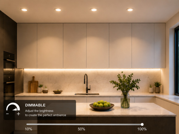 25x 25 x LED Downlight – 7W – Dimbaar – 3000K – Zilver – kavel bij XL Auctions