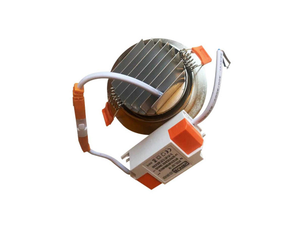 25x 25 x LED Downlight – 7W – Kantelbaar – 6500K – Zilver – foto 3 – kavel bij XL Auctions