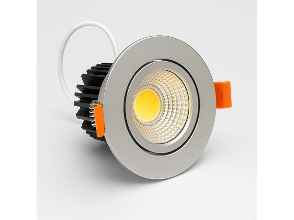 50x 50 x LED Downlight – 7W – Kantelbaar – 3000K – Zilver – kavel bij XL Auctions