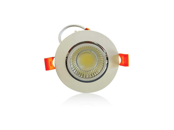 25x 25 x LED Inbouw Downlight – 7W – Kantelbaar – 6500K Koud Wit – foto 2 – kavel bij XL Auctions