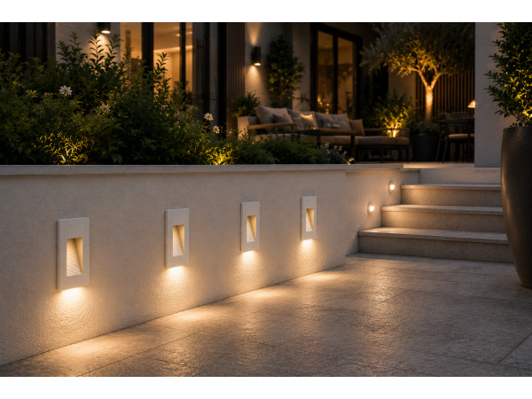 10x 10 x LED Trapverlichting 3W – Rechthoek – Wit – YOGA-V1 – kavel bij XL Auctions