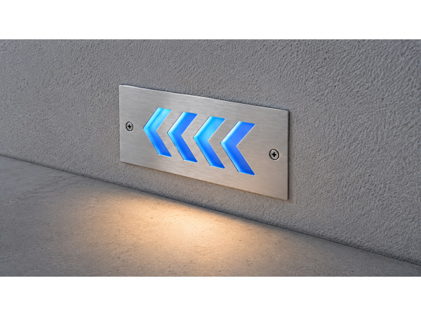 6x 6 x LED Trapverlichting 3W – Blauw – IP54 – BERIL – foto 4 – kavel bij XL Auctions