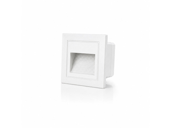10x 10 x LED Trapverlichting 3W – Vierkant – Wit – ICON-S – foto 2 – kavel bij XL Auctions