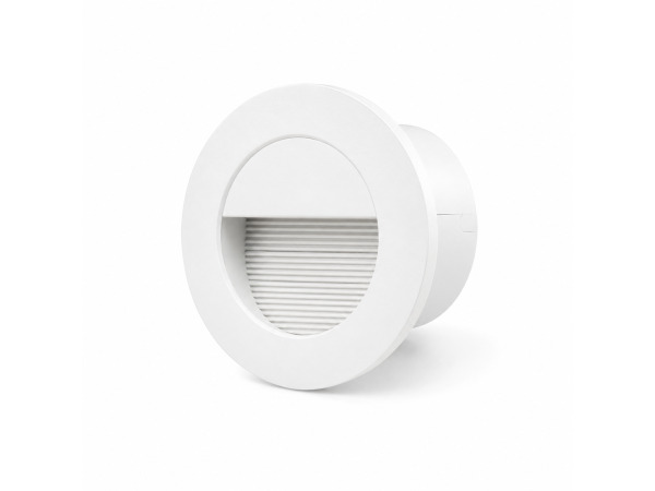 10x 10 x LED Trapverlichting 3W – 3000K – Rond – Wit – ICON-R – foto 2 – kavel bij XL Auctions