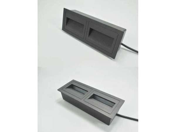 6x 6 x LED Trapverlichting – 3W – 3000K – Rechthoekig – LY06 – foto 4 – kavel bij XL Auctions