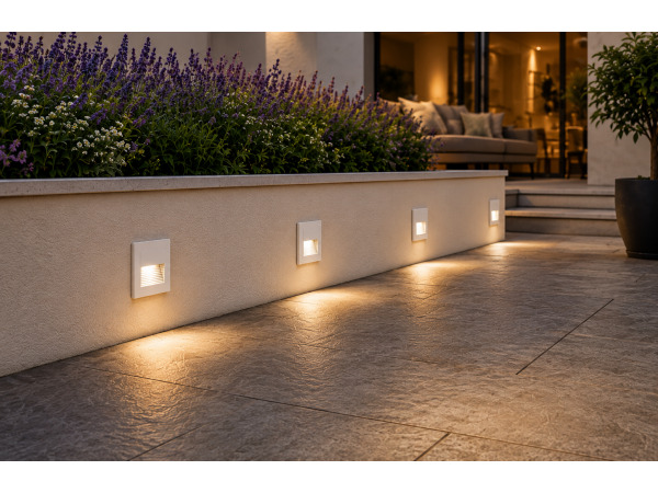 10x 10 x LED Trapverlichting 3W – Vierkant – Wit – ICON-S – foto 5 – kavel bij XL Auctions