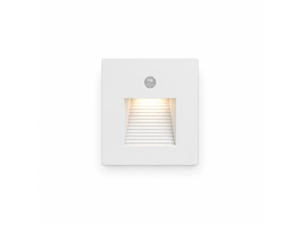 10x 10 x LED Trapverlichting 1W – Wit – PIR Sensor – DIAMOND – foto 2 – kavel bij XL Auctions