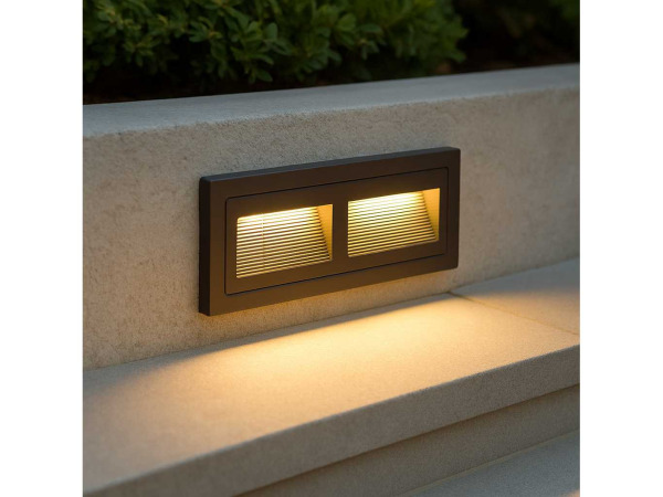 10x 10 x LED Trapverlichting – 3W – 3000K – Rechthoekig – LY06 – kavel bij XL Auctions