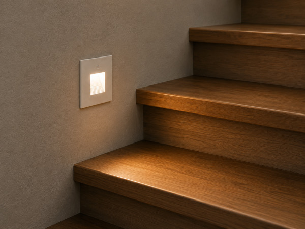 10x 10 x LED Trapverlichting 1W – Wit – PIR Sensor – DIAMOND – foto 3 – kavel bij XL Auctions