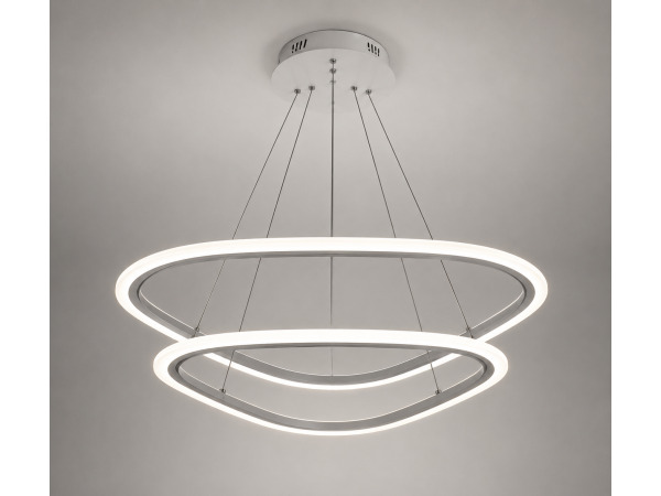 LED Kroonluchter – 3 Kleuren – Dimbaar – P7068/2B – foto 3 – kavel bij XL Auctions