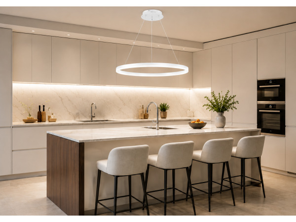 LED Ring Hanglamp 35W – 3CCT Dimbaar – Wit – HARVEY-35 – kavel bij XL Auctions