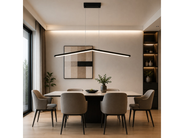 LED Hanglamp 16W – 4000K – Zwart – IP20 – EDMOND-16 – kavel bij XL Auctions