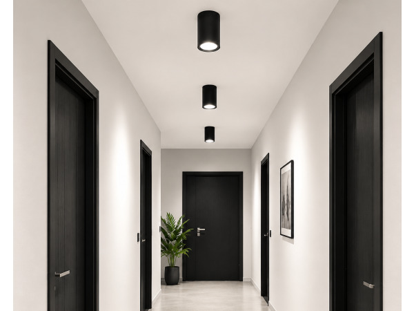 30x 30 x LED Opbouwspot 5W – 4200K – Zwart – IP20 – SANDRA-5/XL – kavel bij XL Auctions