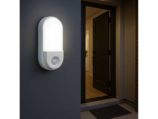 4x 4 x LED Plafondlamp met Sensor – Ovaal – 15W – 6500K – kavel bij XL Auctions