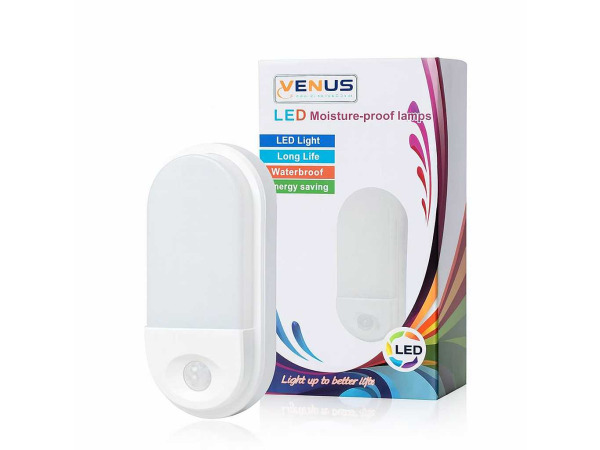 4x 4 x LED Plafondlamp met Sensor – Ovaal – 15W – 6500K – foto 2 – kavel bij XL Auctions