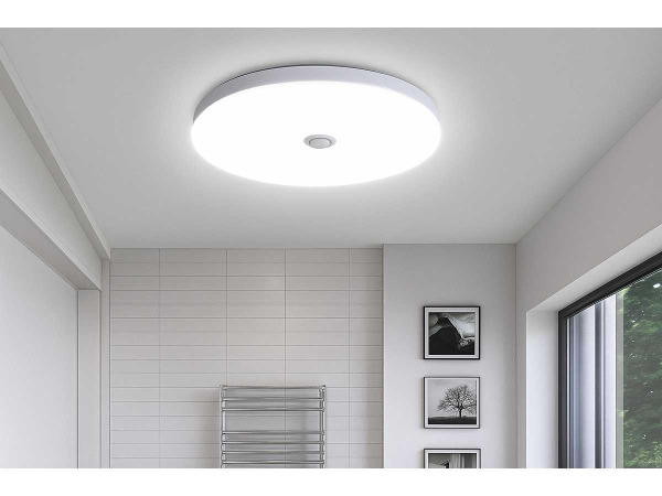 8x 8 x LED Plafondlamp met Sensor – Rond – 20W – 6500K Koud Wit – kavel bij XL Auctions