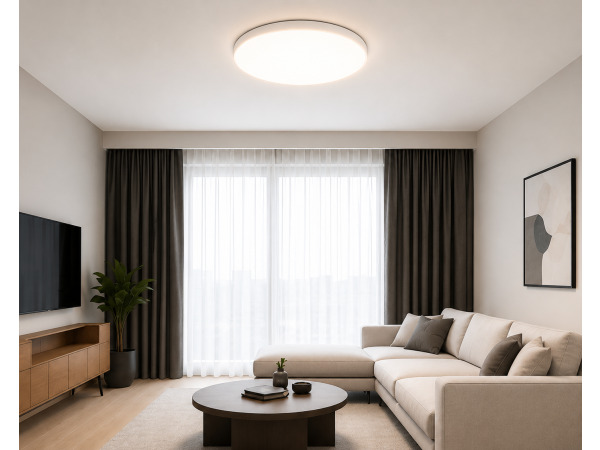 4x 4 x LED Plafondlamp 40W – 3CCT – Wit – HAZEL-40 3CCT – foto 4 – kavel bij XL Auctions