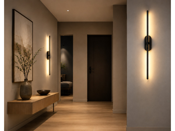 4x 4 x LED Wandlamp 10W – 4200K – Zwart – IP20 – SALDA-10 – kavel bij XL Auctions