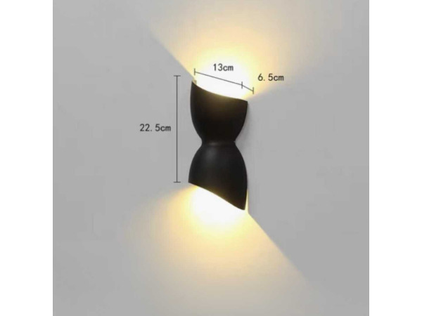 6x 6 x LED Wandlamp – Torso Design – 10W – 3500K – SW-159 – foto 3 – kavel bij XL Auctions