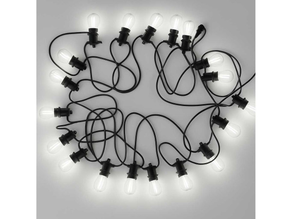 40x 40 x Koppelbare Prikkabel 10 Meter – E27 – IP44 – Met Stekke – kavel bij XL Auctions
