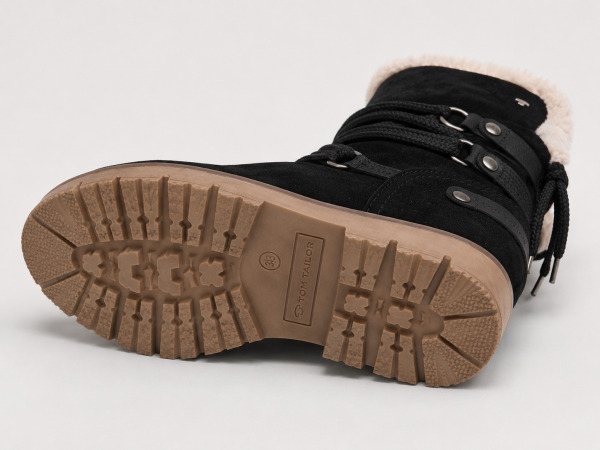 Tom Tailor Winterboots Dames Maat 38 Zwart Nieuw – foto 3 – kavel bij XL Auctions